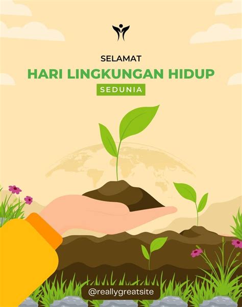 halaman  contoh poster lingkungan gratis canva