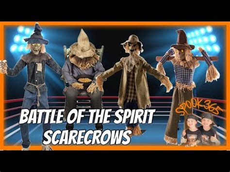 Battle Of The Spirit Halloween Scarecrows Best Spirit Halloween