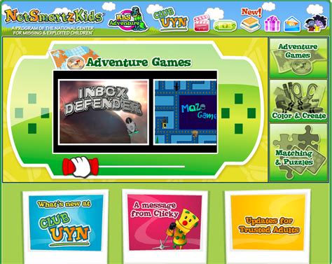 Netsmartzkids Games Kids Matttroy