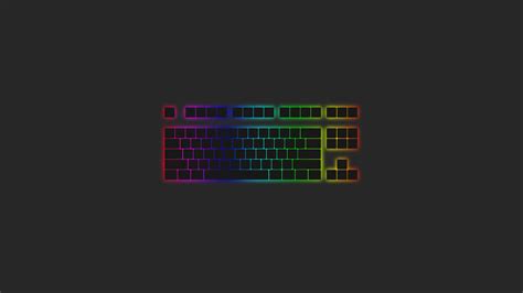 Minimal TKL RGB Keyboard [3840X2160] – gogambar