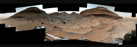 Rover Curiosity Da Nasa Chega Na Unidade Dominada Por Sais Na Cratera Gale