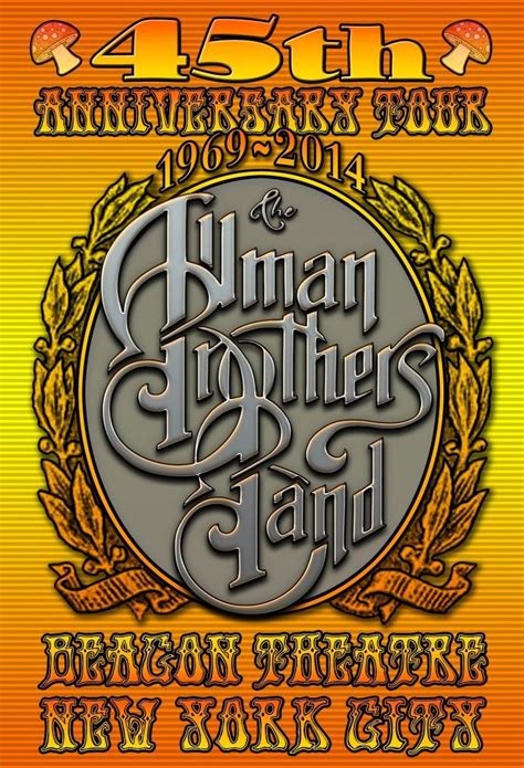 Allman Brothers Band [03 08 2014] Beacon Theater New York Ny Allman Brothers Band Vintage