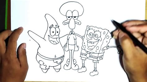 Detail Sketsa Gambar Spongebob Koleksi Nomer 19