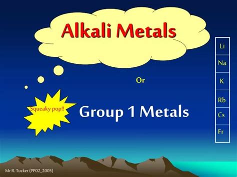 PPT - Alkali Metals PowerPoint Presentation - ID:334077