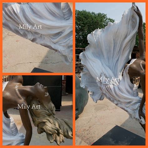 Famous Luo Li Rong Sculpture Bronze Woman For Sale Mily Statue