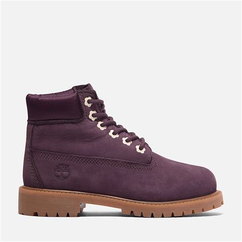 Junior Timberland® Premium 6-Inch Lace-Up Waterproof Boot