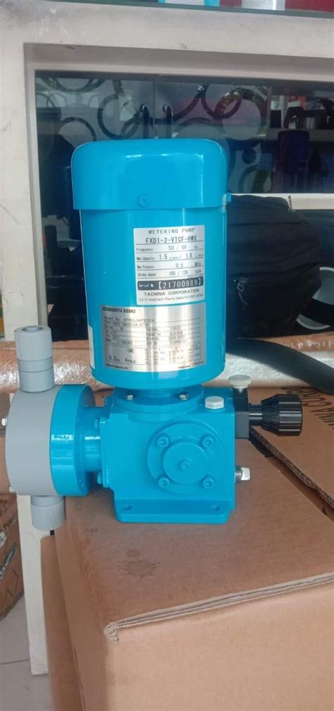 Jual Tacmina Motor Driven Metering Pumps FXD1 2 VTCF HWX Jakarta