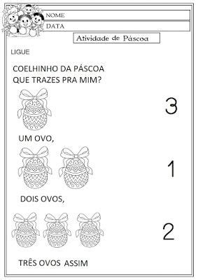 Educa O Infantil Facil Coelhinho Da P Scoa Pascoa Educa O Infantil