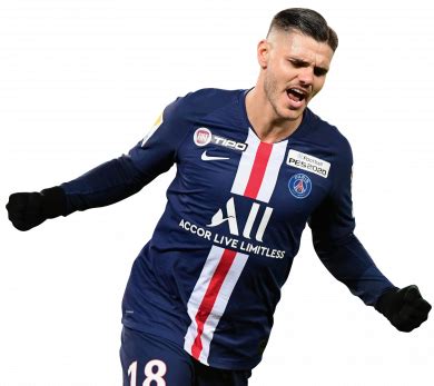 Mauro Icardi Paris Saint Germain Football Render Footyrenders