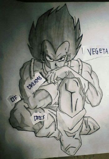 Dibujo de Vegeta DRAGON BALL ESPAÑOL Amino