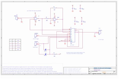 PLL Using 4046 Phase Locked Loop Delabs Schematics Electronic