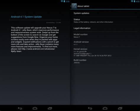 Android 4 1 1 Jelly Bean Rolling Out To Galaxy Nexus Hspa And Nexus 7