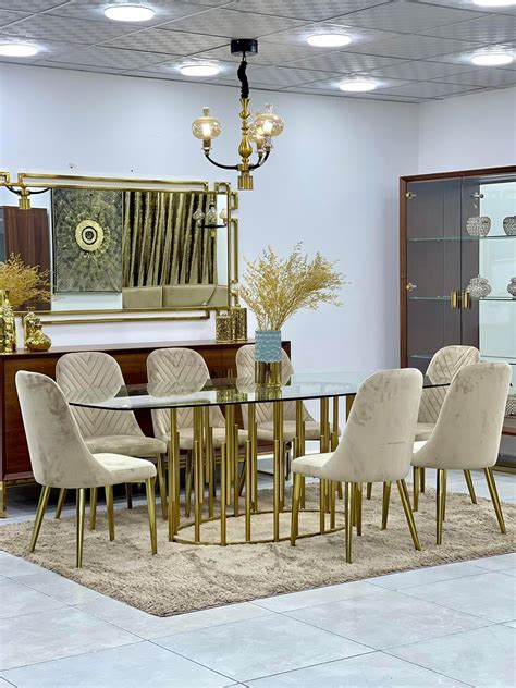 Table Manger Chaises En Verre Aichouche Meubles