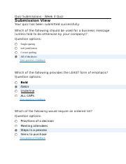 Engl Week Quiz Docx Quiz Submissions Week Quiz Submission