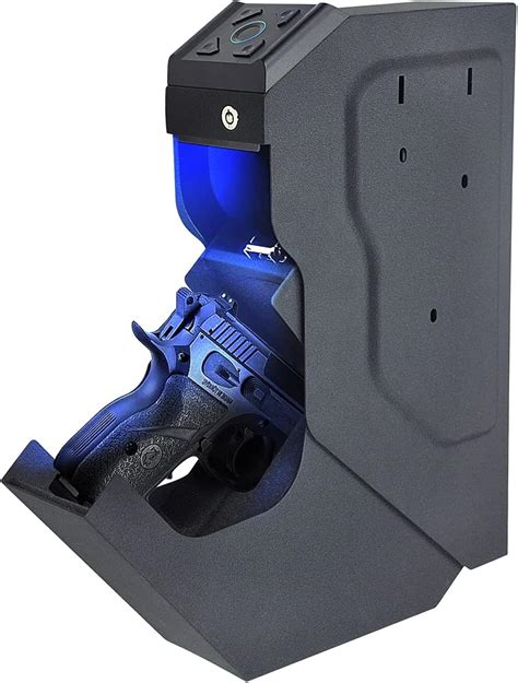 Amazon Fingerprint Gun Safe Bedside Biometric Handgun Safes Quick