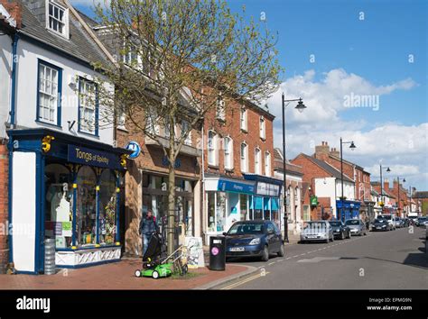 High Street, Spilsby, Lincolnshire, England, UK Stock Photo - Alamy