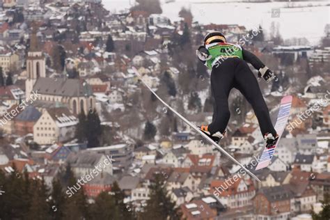 Junshiro Kobayashi Japan Airborne During Qualification Editorial Stock