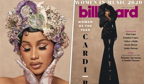 Cardi B es elegida como la mujer del año por la revista Billboard