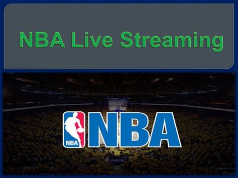 Nba live streaming