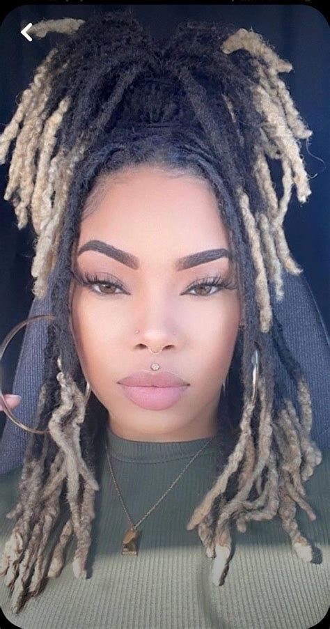 Pin On Beauty With Locs Dreadlock Styles Short Locs Hairstyles