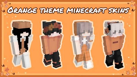 Top 5 Orange Minecraft Skins To Use