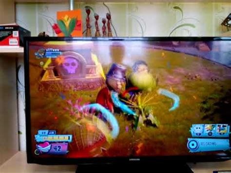 Играем в зомби против ростений на пс 4 - YouTube