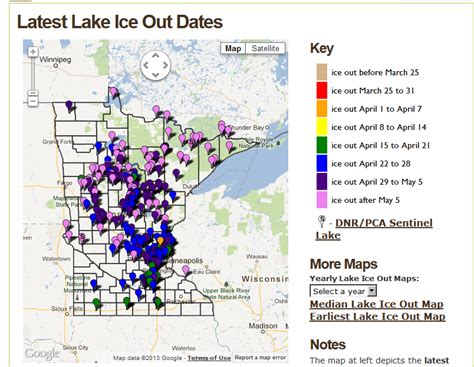 Dnr Lake Depth Maps