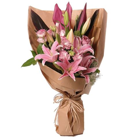 The Sweet Spring Stargazer Lily Bouquet | Stargazer lily bouquet ...