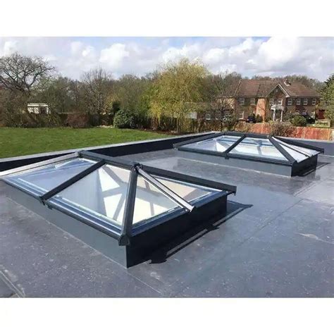 Aluminium Glass Roof Skylight Top Open Sky Ceiling Skylight Roof Window Skylight China