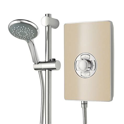 Triton Aspirante 8 5kw Electric Shower Riviera Sand Asp08tlrsd At