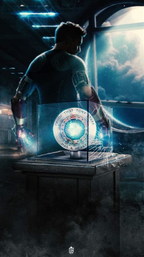 Tony Stark Arc Reactor Wallpaper