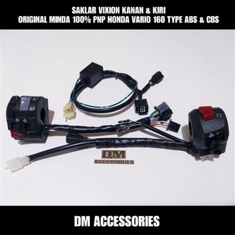 Jual Saklar Vixion Kanan Kiri Original Minda Pnp Vario Abs