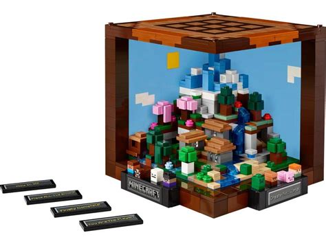 LEGO Minecraft 15th Anniversary 21265 Crafting Table Revealed