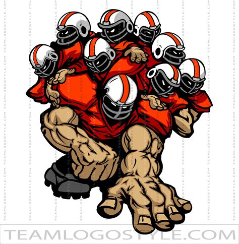 Football Team Design | Quality Vector Clipart Images | EPS JPG