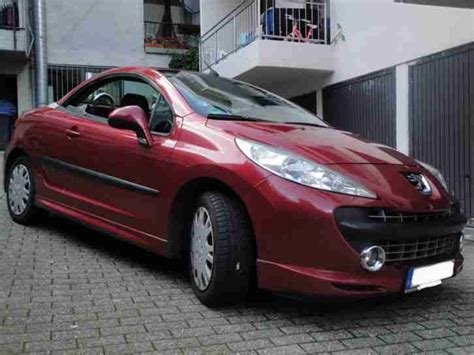 Peugeot 207 Cc Cabrio Rot 120 VTi Sport Techn Tolle Angebote In Peugeot