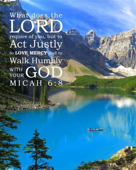 Micah 6 8 Humbly With God Encouraging Bible Verses