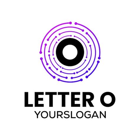 Conception Du Logo De La Lettre Ou De La Technologie Vecteur Gratuite