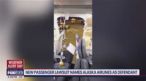 Passengers sue Boeing, Alaska Airlines over door blowout incident