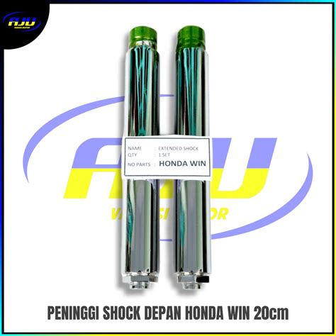 Jual Peninggi Sambungan Shock Shok Skok Depan Honda Win Panjang 20cm