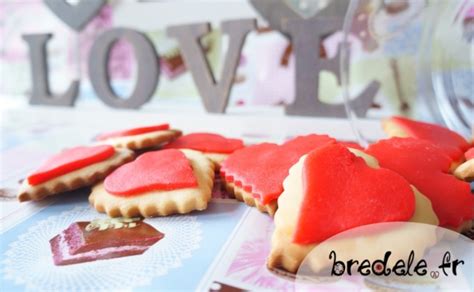 Sabl S Saint Valentin Recette De Biscuits Bredele Fr