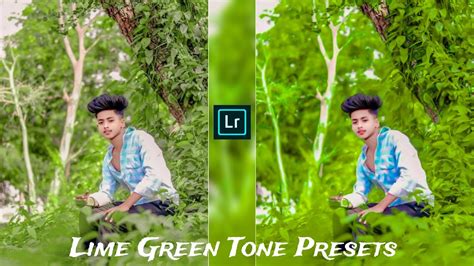 Lime Green Tone Photo Editing In Lightroom Mobile Photo Editing