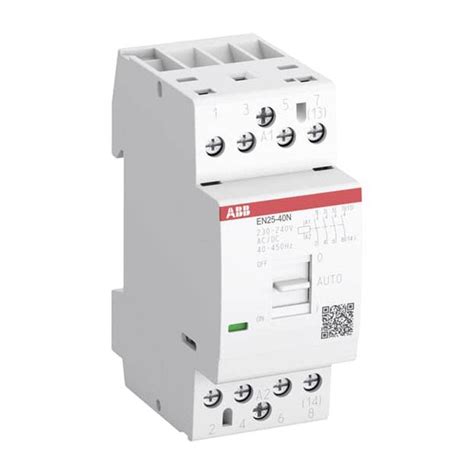 Contacteur Modulaire Abb 25A 4NA 230V 2 Modules EN2540N06