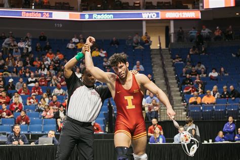 Six Cyclones Will Compete In The Semifinals At The Big 12 Championships