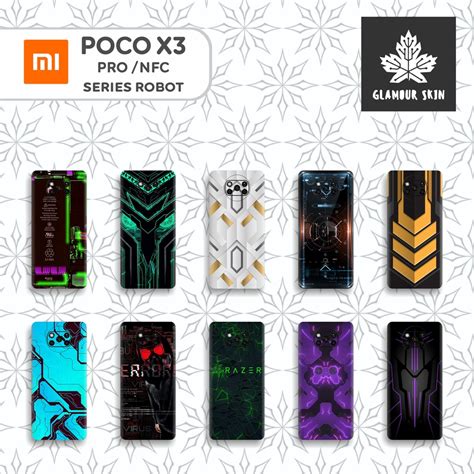 Jual Dapat Pcs Xiaomi Poco X Pro Nfc Garskin Case Stiker Protector