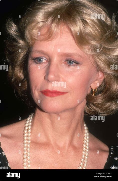 Lee Remick 1989 Photo By John Barrett Stock Photo Alamy