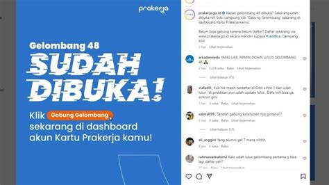 Pendaftaran Kartu Prakerja Gelombang Telah Dibuka Siapkan