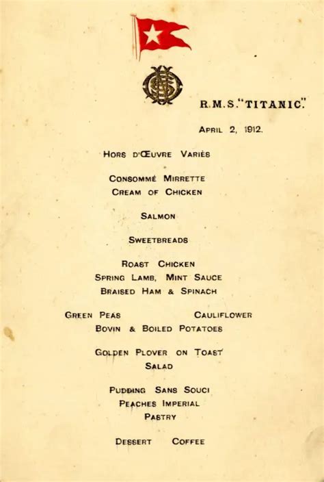 Titanic S Officers Rms Titanic Second Officer C H Lightoller