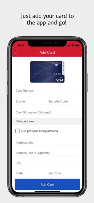 Bank Of America Money Network Card App