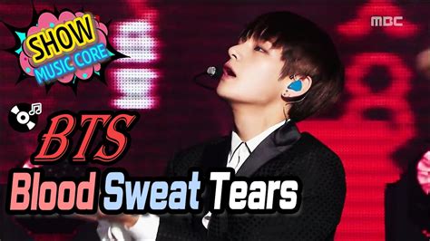 HOT BTS Blood Sweat Tears 방탄소년단 피 땀 눈물 Show Music core