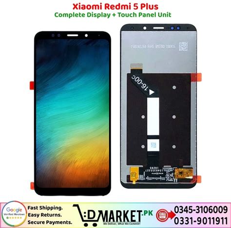 Xiaomi Redmi 5 Plus Lcd Panel Price In Pakistan Dmarketpk